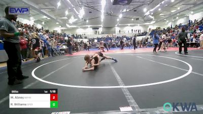 96 lbs Quarterfinal - Maddox Abney, Broken Bow Youth Wrestling vs Ryker Williams, Sperry Wrestling Club