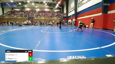 55 lbs Rr Rnd 3 - Aiden Lariscy, Glenpool Warriors vs Bostyn Bayer, Broken Arrow Wrestling Club