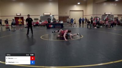 62 kg Cons 16 #1 - Cannon Boren, Thermopolis Wrestling Club vs Xander Nielsen, Team Alpha Wrestling