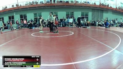 85 lbs Cons. Round 2 - Austin Tomaszewski, Region Wrestling Academy vs Ryder Wroblewski, John Glenn Wrestling Club