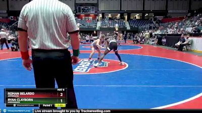 5A-113 lbs Semifinal - Ryan Clayborn, Greenbrier vs Roman Belardo, Jefferson