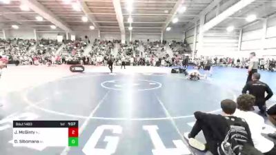 106 lbs Quarterfinal - Johnathon McGinty, NJ vs Dunia Sibomana, NY