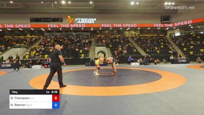 79 kg Round Of 16 - Brayden Thompson, Illinois vs Nick Reenan, WOLF/TMWC