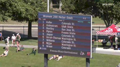 Women's 200m, Heat 2
