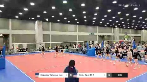 KeAloha 151 cape fear vs Cincy East 15-1 - 2022 JVA World Challenge presented by Nike - Expo Only