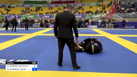 GLEISON ROGÉRIO DA SILVA SANTOS vs MATEUS EMANUEL SILVA DOS SANTOS 2024 Brasileiro Jiu-Jitsu IBJJF