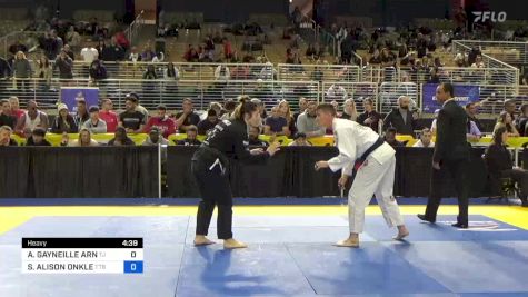 ALYSSA GAYNEILLE ARN vs SUZANNE ALISON ONKLE 2024 Pan Jiu Jitsu IBJJF Championship
