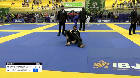 CLAUDIO JAVIER CANDIA VICENCIO vs ANDRÉ LUIS SILVA MORAES 2024 Brasileiro Jiu-Jitsu IBJJF