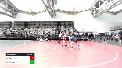 177-HS2 lbs Semifinal - Aidan Barry, ProEx vs Michael Waters, MacArthur