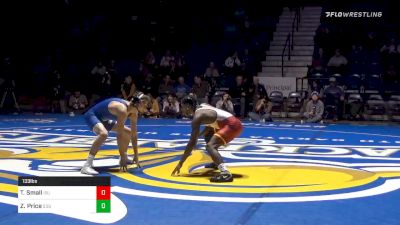 133 lbs Zach Price, SDSU vs Todd Small, ISU