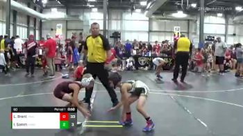 60 lbs Round 5 (6 Team) - Ira Samm, Missouri Gold vs Liam Brent, Untouchables Purple