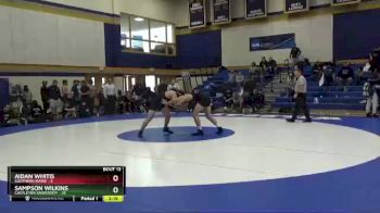 184 lbs Quarters & Wb (16 Team) - Sampson Wilkins, Castleton University vs Aidan Whitis, Southern Maine