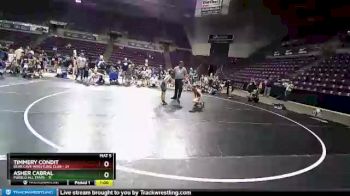 67 lbs Round 1 (10 Team) - Timmery Condit, Bear Cave Wrestling Club vs Asher Cabral, Pueblo All Stars