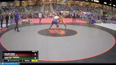 184 lbs Placement (4 Team) - Kaleb King, Yamhill-Carlton vs Daevon Vereen, Banks