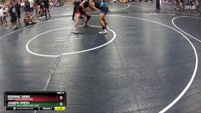 192 lbs Semifinal - Joseph Smith, Granite Hills Wrestling Club vs Dominic DeBo, North Coast Grapplers