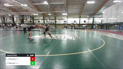 174 lbs Consi Of 8 #2 - Luke Ahrberg, NC State vs Zander Manuel, Navy