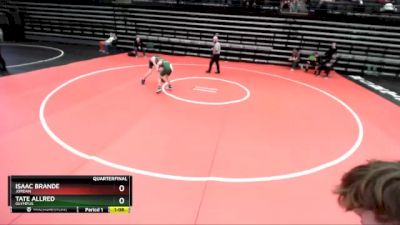 101 lbs Quarterfinal - Tate Allred, Olympus vs Isaac Brande, Jordan