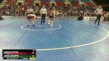 135 lbs Finals (8 Team) - Aleiya Cullinan, W2-Bismarck Legacy vs Katelyn Vetter, W1-Minot