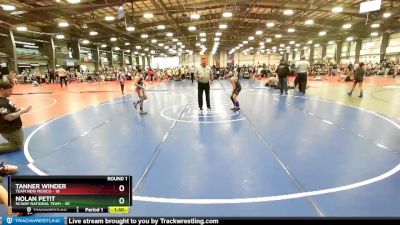 88 lbs Rd# 4- 2:00pm Friday Final Pool - Nolan Petit, NCWAY National Team vs Tanner Winder, Team New Mexico