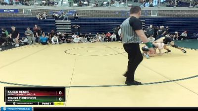 152 lbs Round 3 - Tensei Thompson, Bishop Kelly vs Kaiser Henne, Middleton Wrestling Club