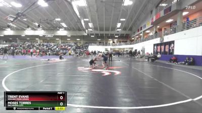 149 lbs Cons. Round 3 - Moses Torres, Oklahoma City vs Trent Evans, William Penn (Iowa)