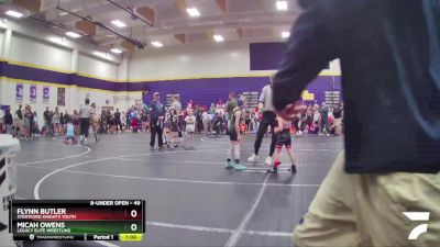 49 lbs Round 2 - Flynn Butler, Stratford Knights Youth vs Micah Owens, Legacy Elite Wrestling