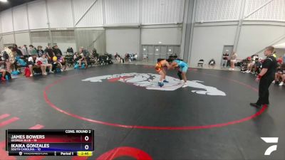 160 lbs 2nd Wrestleback (16 Team) - James Bowers, Georgia Blue vs Ikaika Gonzales, South Carolina