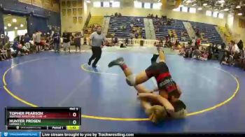 113 lbs Finals (2 Team) - Hunter Prosen, Camden 1 vs Topher Pearson, Westside Wrestling Club