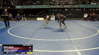 136 lbs Cons. Round 2 - Ruth Ansah, East Stroudsburg University vs Estella Gutches, McKendree University