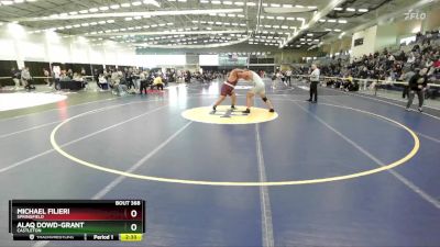 285 lbs Cons. Round 4 - Michael Filieri, Springfield vs Alaq Dowd-Grant, Castleton