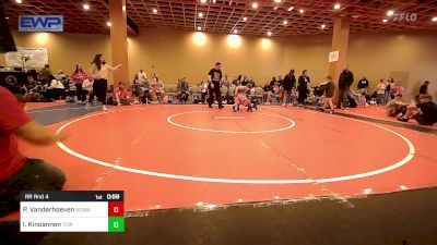 56-62 lbs Rr Rnd 4 - Paul Vanderhoeven, NORTH DESOTO WRESTLING ACADEMY vs Isaac Kincannon, Team Conquer