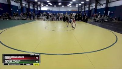 53 lbs Cons. Round 5 - Remington Bugher, Homedale vs Teague Vaughn, Hawk Wrestling Club