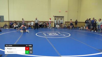 112 lbs Rr Rnd 3 - Logan Peaglor, K8 All-American vs Lucas Pensiero, K8 Compound