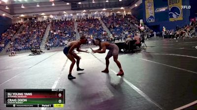 150 lbs Champ. Round 1 - Su Young Yang, Wyoming Seminary vs Craig Dixon, Caesar Rodney