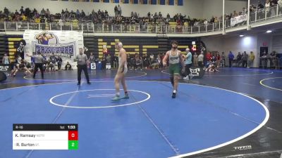 172 lbs R-16 - Keegan Ramsay, Notre Dame GP vs Ryan Burton, St. Joseph Regional-NJ