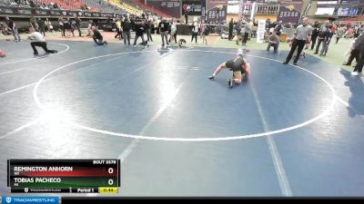 136 lbs Cons. Round 3 - Tobias Pacheco, MI vs Remington Anhorn, ND