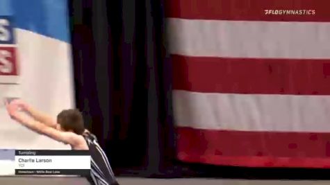 Charlie Larson - Tumbling, TCT - 2021 USA Gymnastics Championships