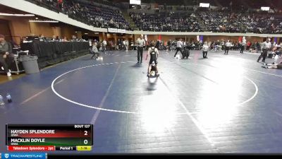 70 lbs 5th Place Match - Hayden Splendore, Iowa vs Macklin Doyle, Iowa