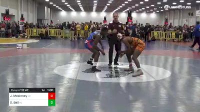 132 lbs Consi Of 32 #2 - Jordan Mckinney, NC vs Steven Bell, AL