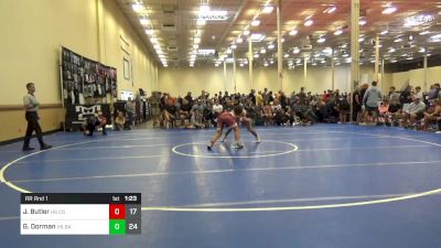 152 lbs Rr Rnd 1 - Jackson Butler, HS The Compound RTC vs Gabriel Dorman, HS Bad Karma