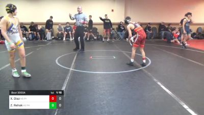 98 lbs Rr Rnd 1 - Xavier Diaz, Steller Trained Pyke Syndicate HS vs Zach Rehak, Phoenix HS Red