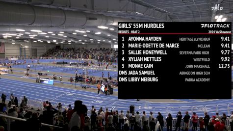 High School Girls' 55m, Prelims 3