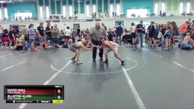 90 lbs Round 2 - Hayes Moll, Eagle Empire vs Elliston Allen, Icon/ Toombs