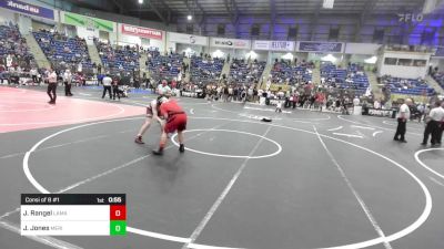 155 lbs Consi Of 8 #1 - Juan Rangel, Lamar Middle School vs Jackson Jones, Merino