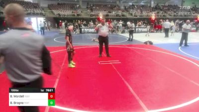 86 lbs Consi Of 4 - Parker Leasure, Pikes Peak Warriors vs Shawn Mondragon, Alamosa