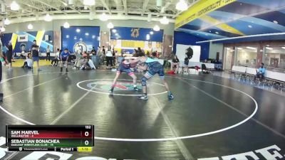 132 lbs Round 2 (8 Team) - Sam Marvel, Wellington vs Sebastian Bonachea, Oakleaf Wrestling Club