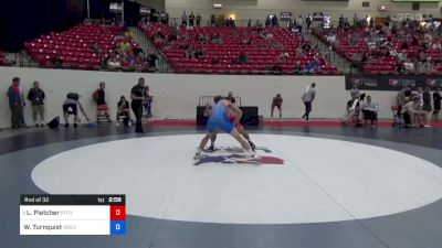 65 kg Rnd Of 32 - Luke Pletcher, Pittsburgh Wrestling Club / TMWC vs Wyatt Turnquist, Wolves Wrestling Club