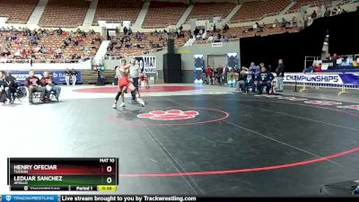 D1-120 lbs Cons. Round 2 - Henry Ofeciar, Tucson vs Leduar Sanchez, Apollo