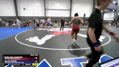 190 lbs Cons. Round 2 - Harland Warrior, Shelton Wrestling Club vs Elijah Fleck, Team Scorpion Wrestling Club