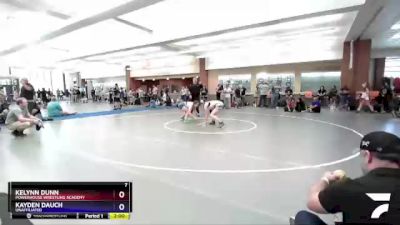 135-143 lbs Round 3 - Kelynn Dunn, Powerhouse Wrestling Academy vs Kayden Dauch, Unaffiliated